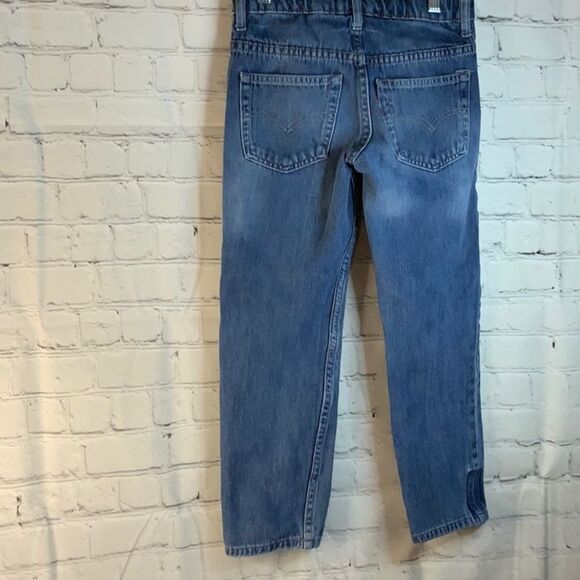 Levi’s Boys Jeans size 8, Adjustable Waist, Sports Tape on the legs - Picture 6 of 8